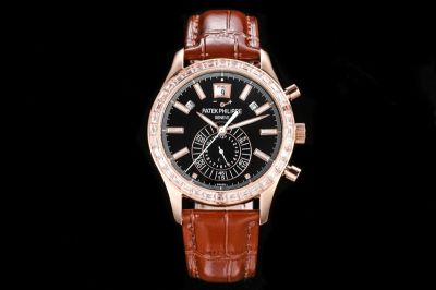 TW Factory Patek Philippe's 5961P-001 Rose gold steel case with White diamond Watch